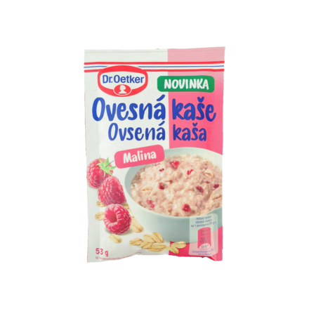 Ovesná kaše MALINA 55g