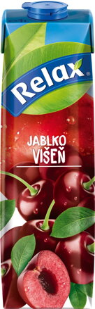 RELAX Višeň, Jablko, pomeranč - (1 LITR)