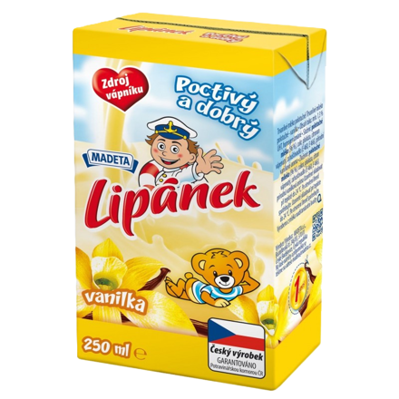 (N6-01) - Lipánek mléko vanilka 250 ml (N6-01) - Lipánek mléko vanilka 250 ml