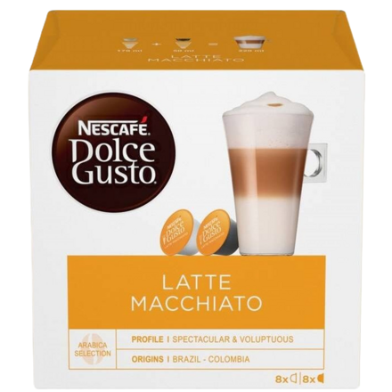 (B4) - KAPSLE DO KÁVOVARU VELKÉ (Dolce Gusto) - Latte Machiato