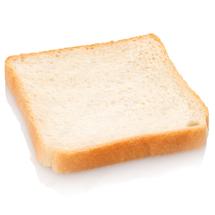 (P9) - Toustový chléb bílý - krajíc - servis