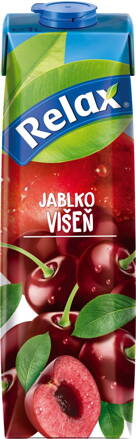 RELAX Višeň, Jablko, pomeranč - (1 LITR)